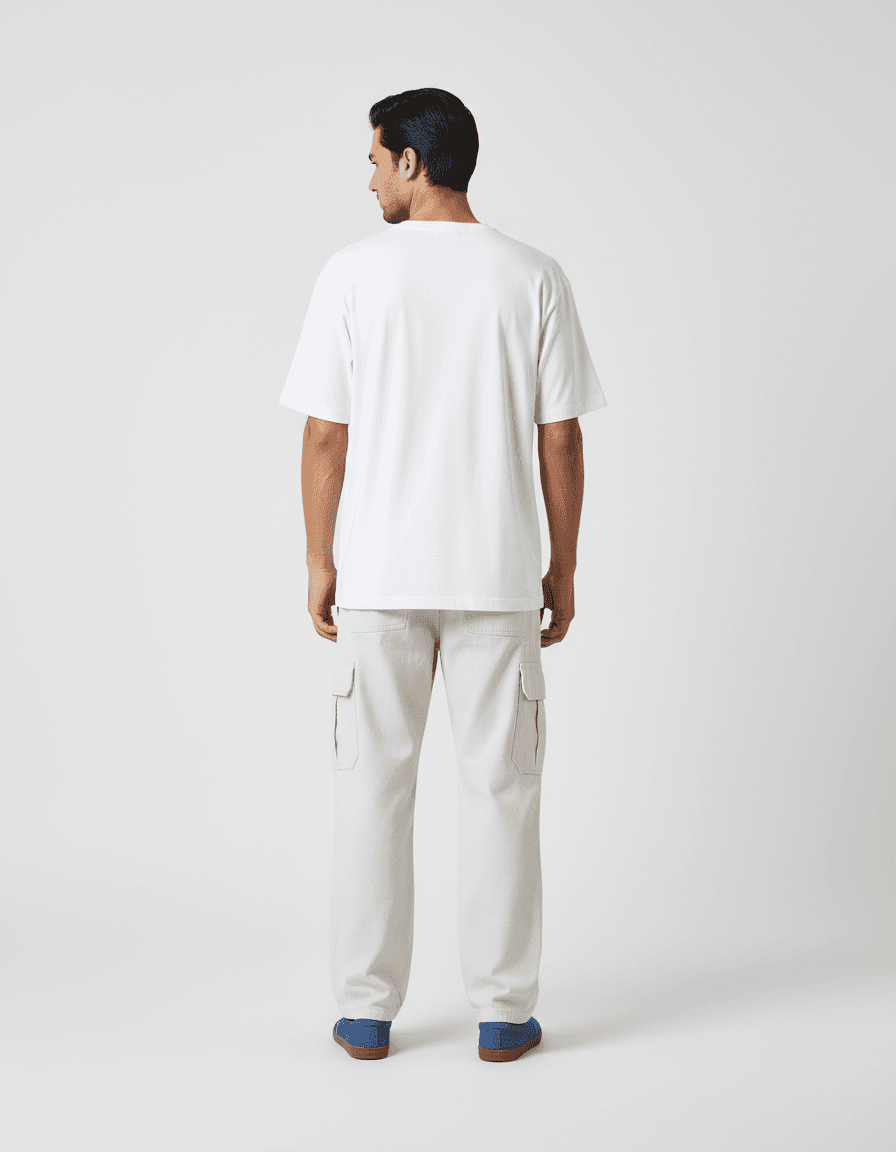 Lemon Zest Cargo Casual - Back View