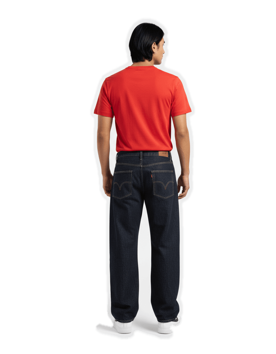 Red Graphic Tee Casual - Back View
