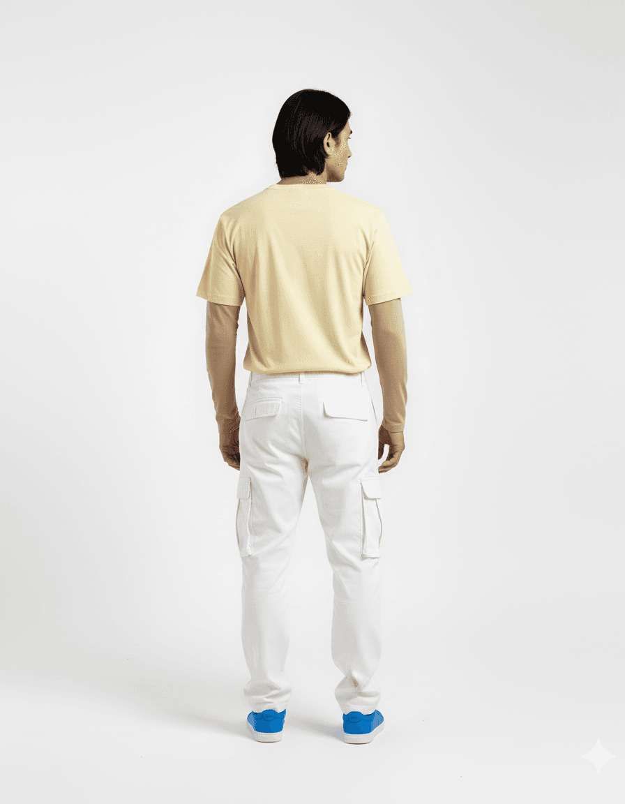 Zesty Lemon Cargo Set - Back View