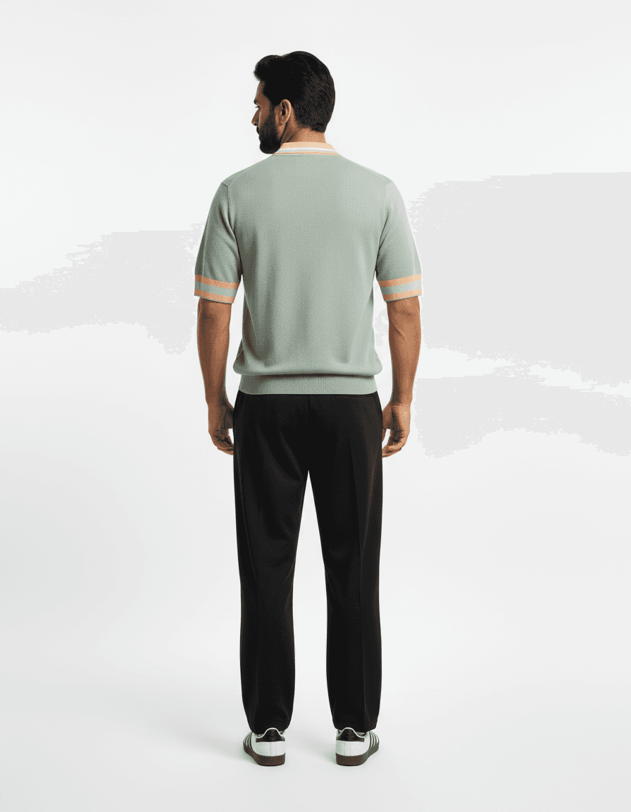 Sage Knit Leisure Combo - Back View
