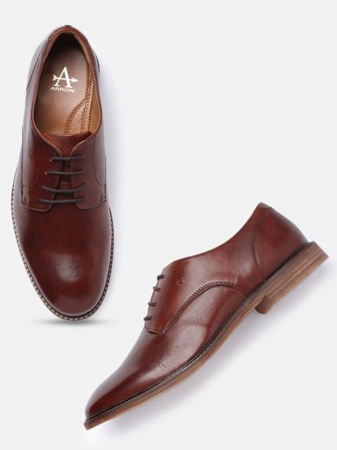 Men Leather Formal Derbys