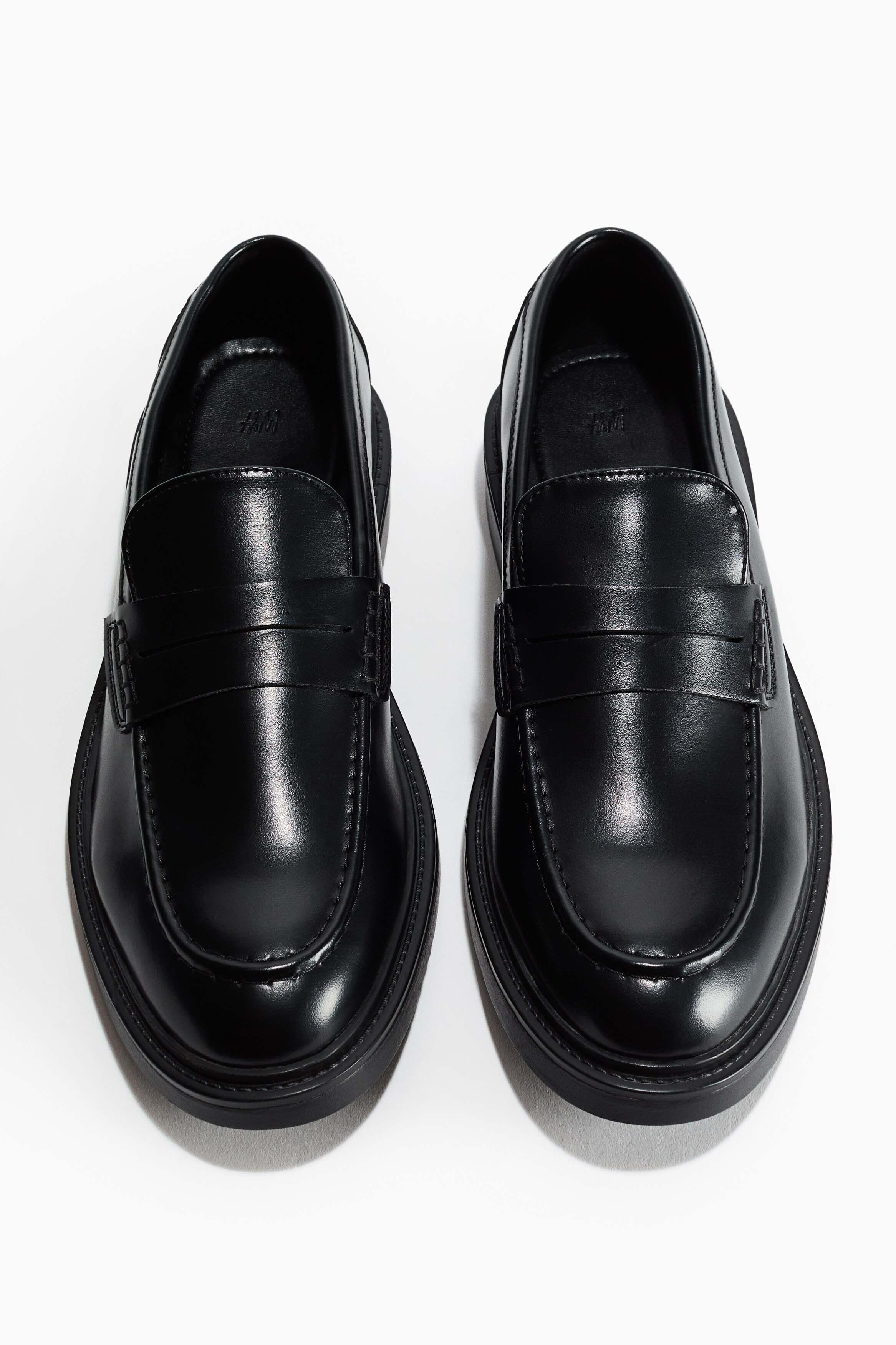 Moccasin-Seam Loafers